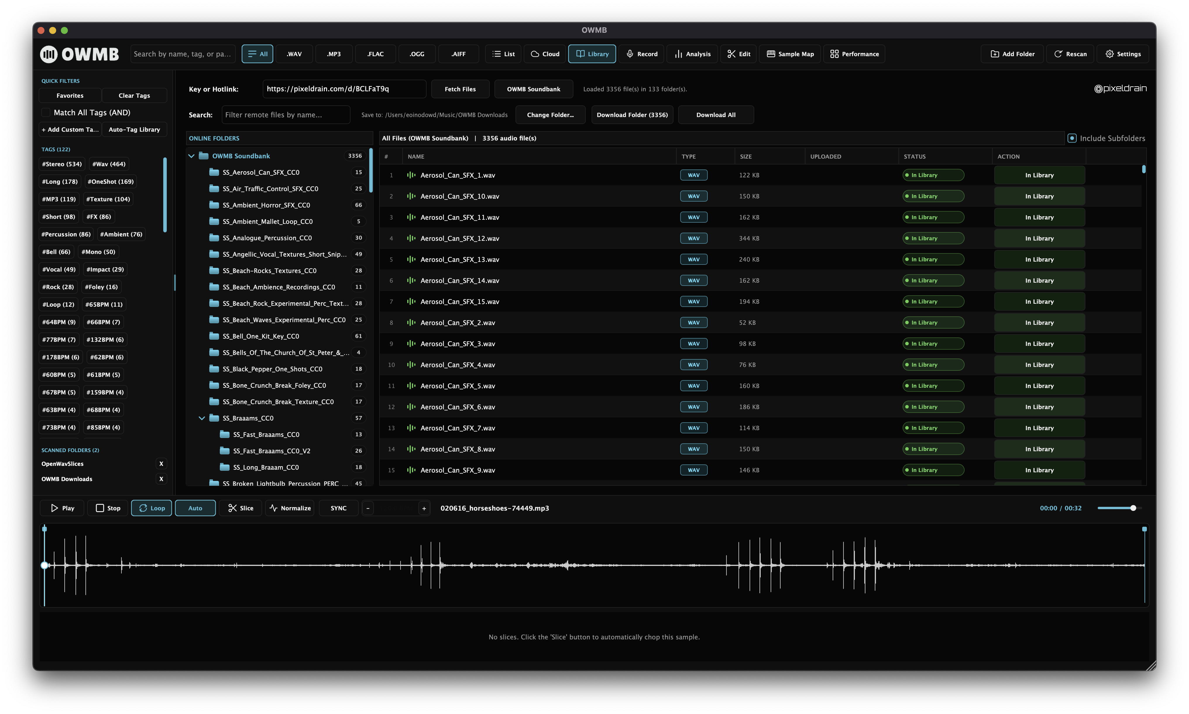 OWMB Pixeldrain Online Library View
