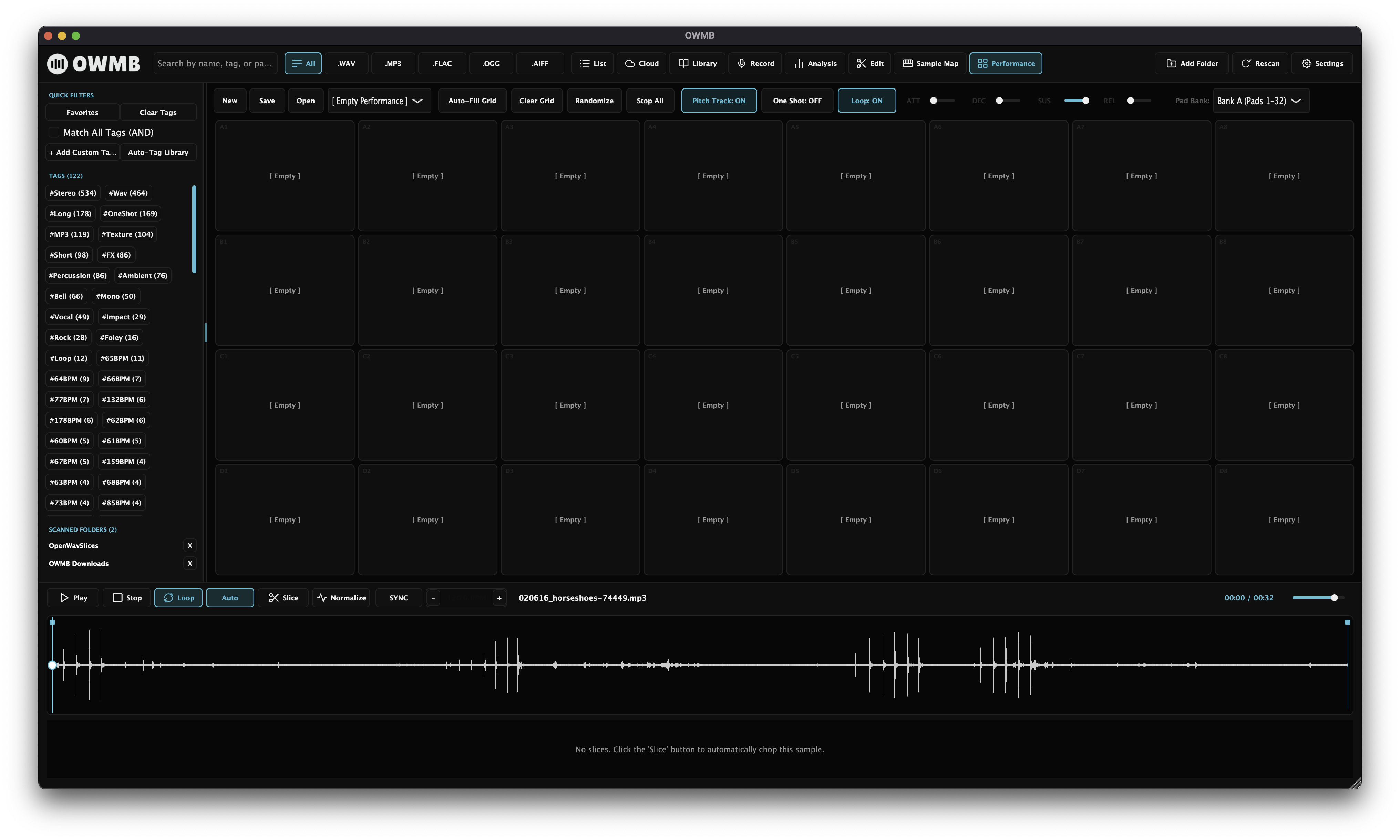 OWMB 32-Pad Performance Grid